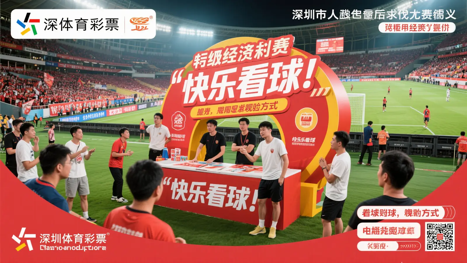 足球狂欢，体彩同行” 深圳体彩与你共享球场激情