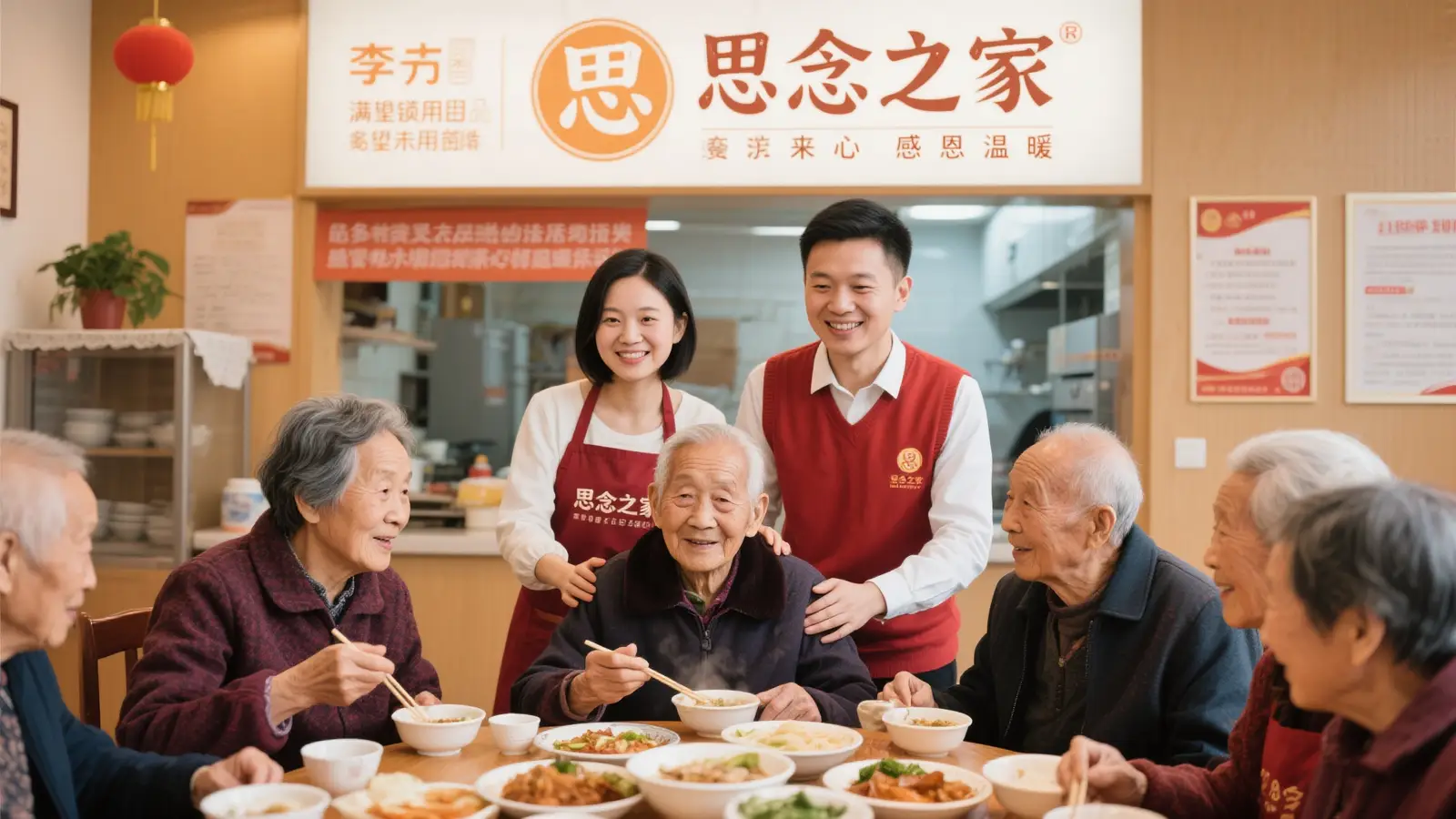 年轻夫妇中百万后感恩开餐厅，墓地旁致敬逝去亲人