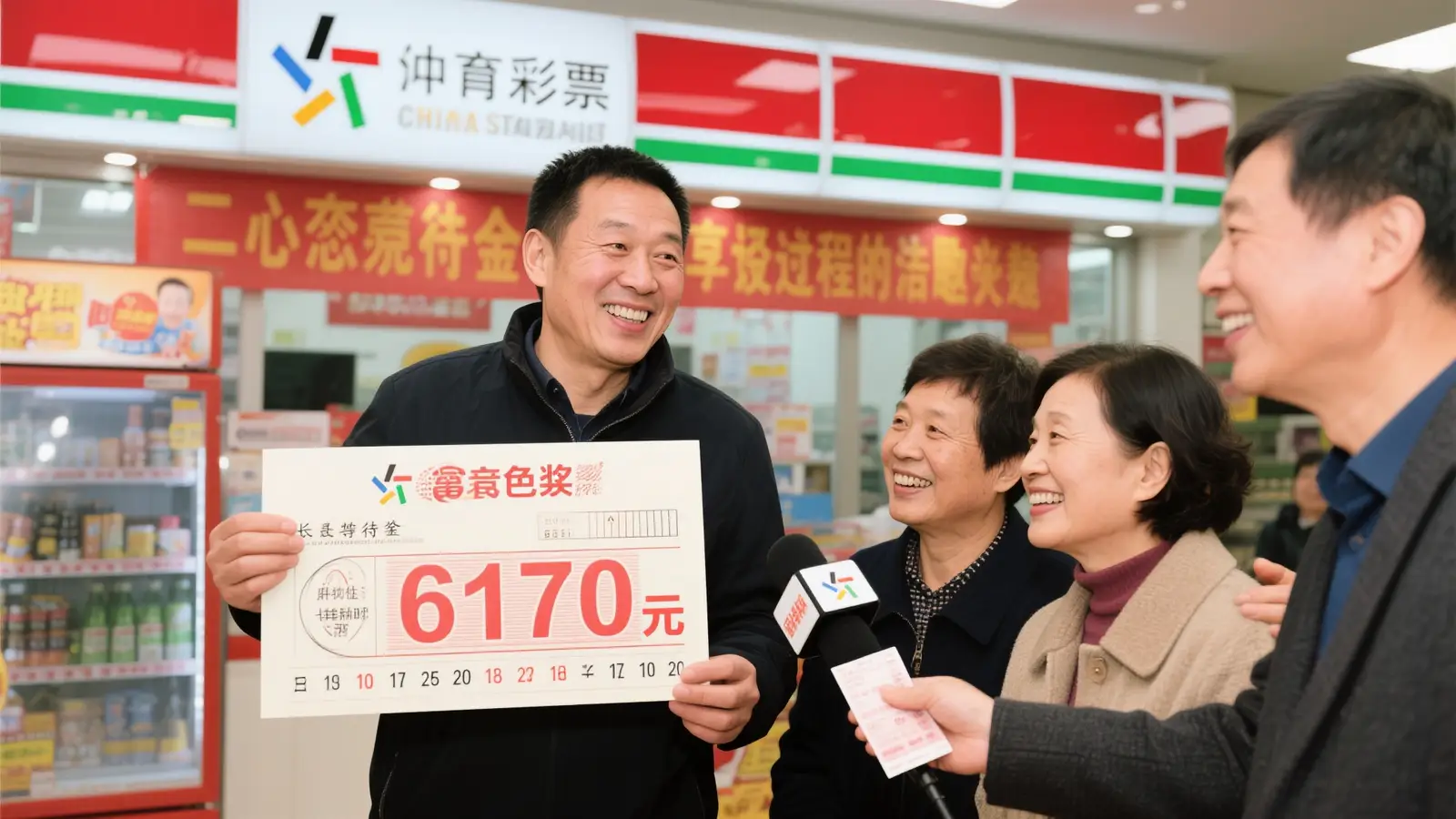 12年坚守换来双色球617万，老彩民梦想成真