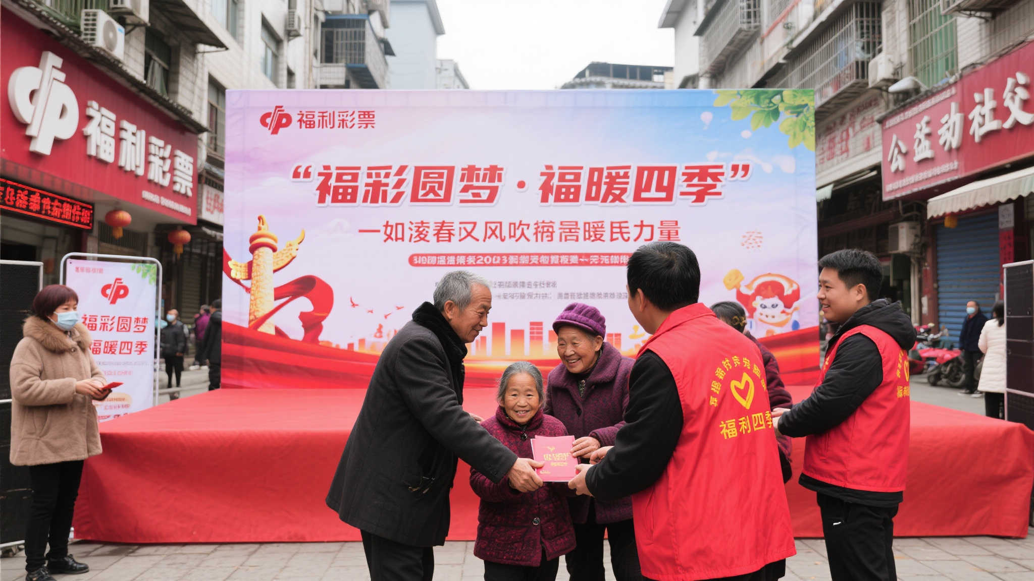 福彩公益暖心行动四季同行走进遵义