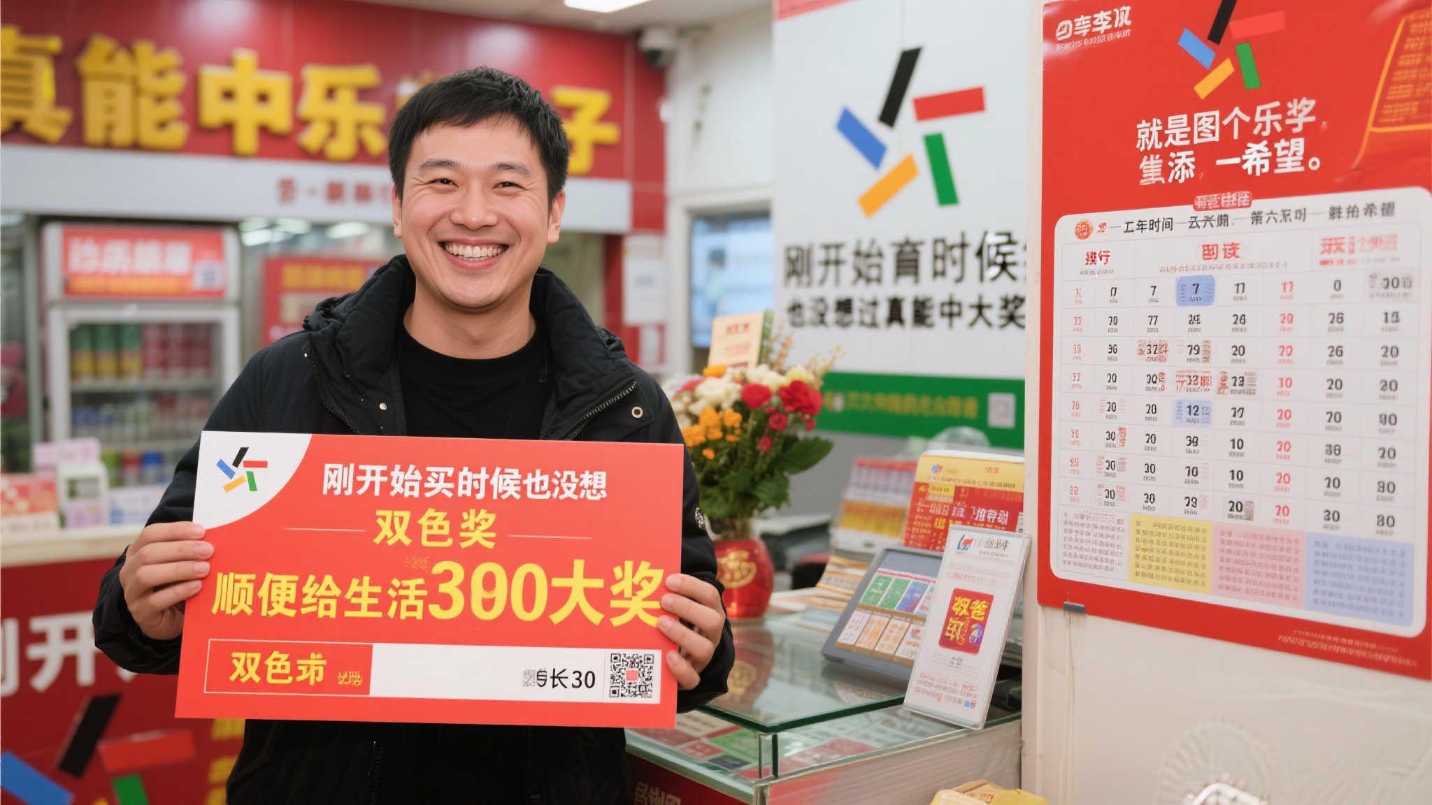 男子坚持6年守号终中双色球716万 兴奋彻夜难眠-图